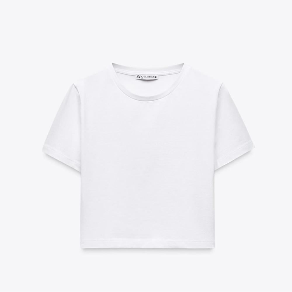 Zara Classic White Tee